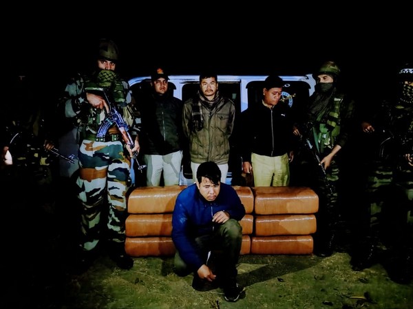 Assam Rifles seize 180 kg of marijuana worth over Rs 75 lakhs, one held. (Photo/Assam Rifles)
