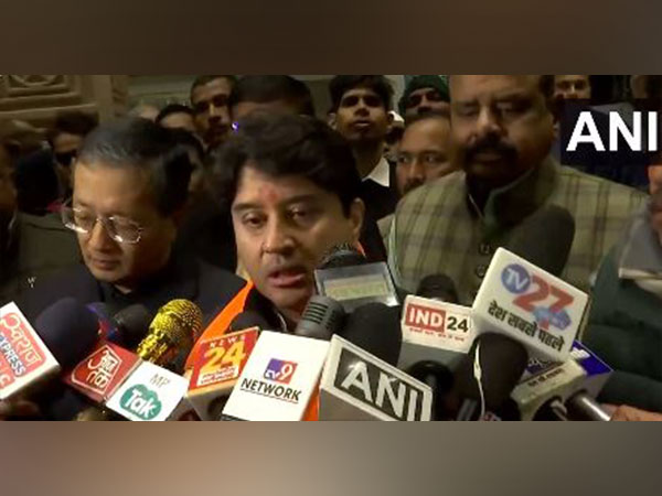 Union Minister Jyotiraditya Scindia (Photo/ANI)
