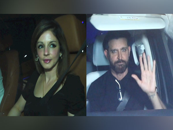 Sussanne Khan, Hrithik Roshan (Image Source: ANI)