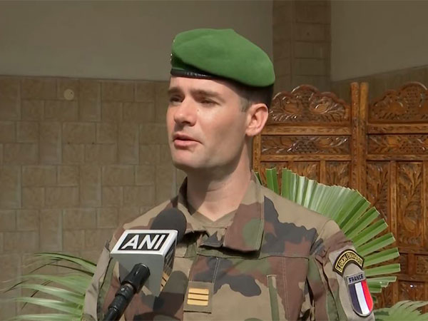 Officer in the French Foreign Legion, Captain Loïc Alexandre (Photo/ANI)