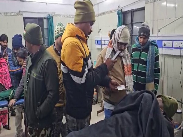 Person shot in Jannayak Express undergoing treatment (Photo/ANI)