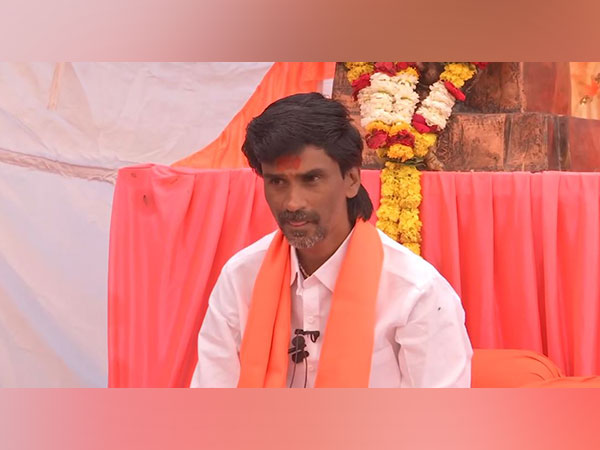 Maratha quota activist Manoj Jarange Patil (File Photo/ANI)