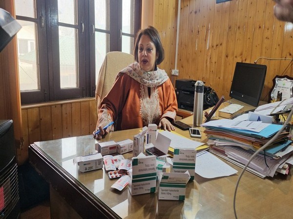 Nighat Jabeen, Deputy Drugs Controller in Kashmir (Photo/ANI)