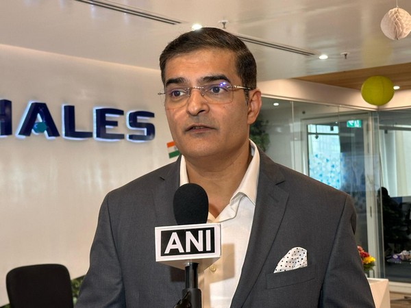 Thales India Chief, Ashish Saraf. (Photo: ANI)