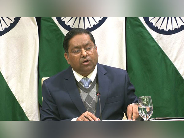 MEA spokesperson Randhir Jaiswal (Photo/ANI)
