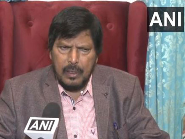 Dr.Ramdas Athawale, President, the Republican Party of India (Photo/ANI)