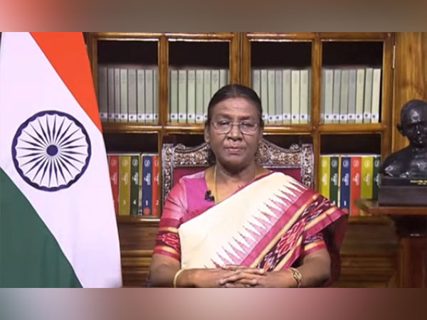 President Droupadi Murmu. (Photo/Doordarshan)