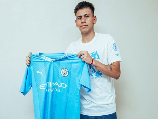 Argentine player Claudio Echeverri (Photo: Manchester City)