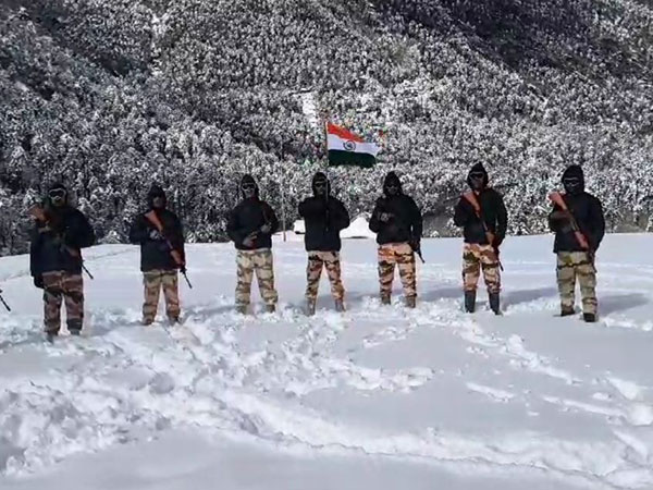 ITBP soldiers at India-China border (Photo/ANI)