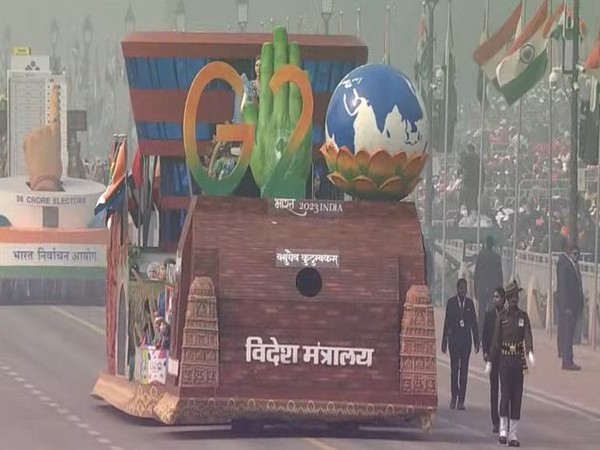 MEA tableau in Republic Day celebrations (Photo/ANI)