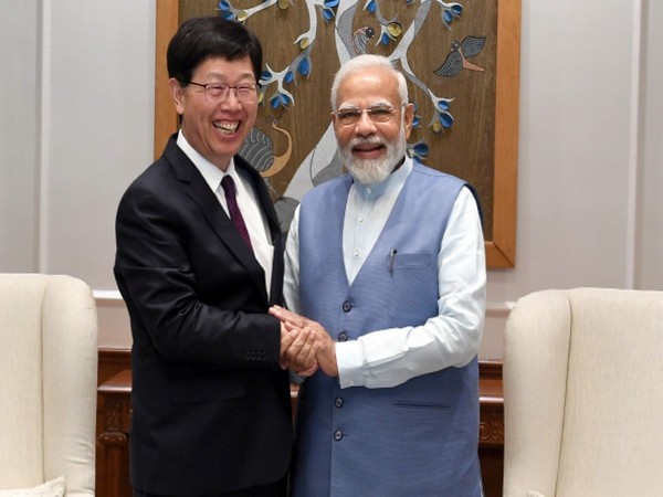 Foxconn CEO Young Liu with Prime Minister Narendra Modi (File Image: X @ita_taipei)