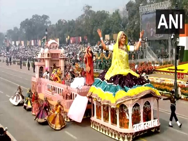 Rajasthan tableau (Photo/ANI)