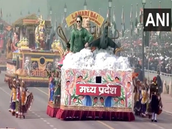 Madhya Pradesh tableau  (Photo/ANI)