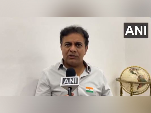 Former Telangana Minister KT Rama Rao (Photo/ANI)