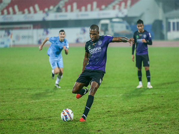 Odisha FC's Diego Mauricio in action during Kalinga Super Cup (Image: AIFF media)