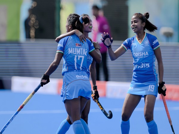 Indian women's hockey team during FIH Hockey5s World Cup 2024 (Image: HI)