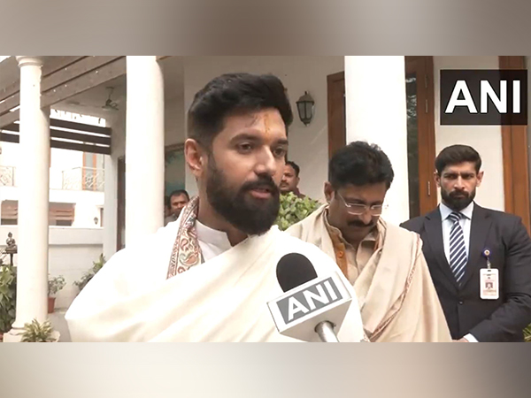 Lok Janshakti Party (Ram Vilas) chief Chirag Paswan (Photo/ANI)