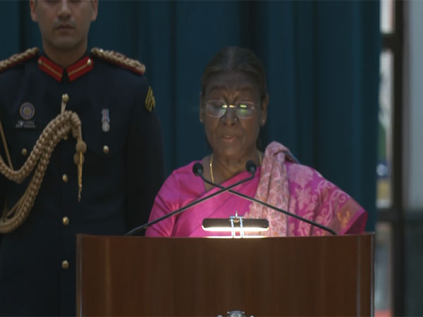 President Droupadi Murmu (Photo/ANI)