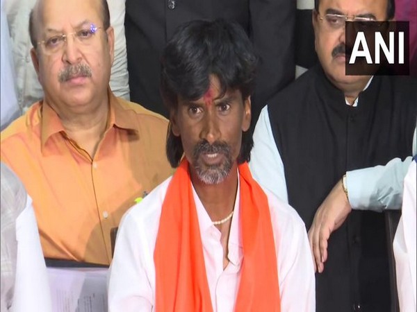 Maratha Reservation activist Manoj Jarange Patil (Photo/ANI)