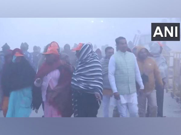 Devotees visiting Ayodhya's Ram Mandir (Photo/ANI) 