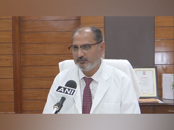 Dr Suresh Kumar (Medical Director, Lok Nayak Jai Prakash Narayan Hospital (Photo/ANI)