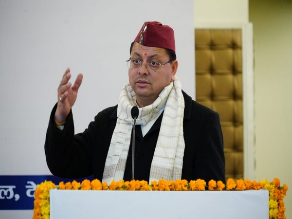 Uttarakhand Chief Minister Pushkar Singh Dhami (Image/ANI)