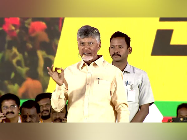 TDP Chief N Chandrababu Naidu (Photo/ANI)