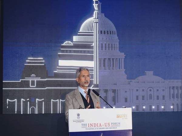 External Affairs Minister S Jaishankar speaks at 7th India-US Forum (Image Credit: X/@DrSJaishankar)