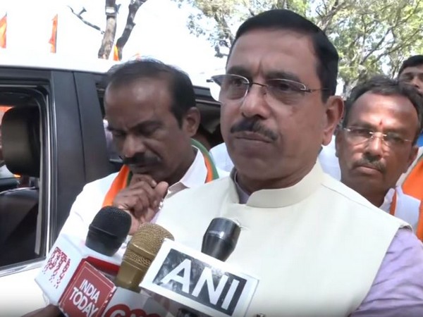 Union Minister for Parliamentary Affairs Pralhad Joshi (Photo/ANI)