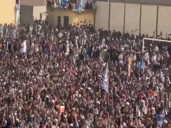 People participate in public meeting in Quetta (Image Credit: X/@@MahrangBaloch_)