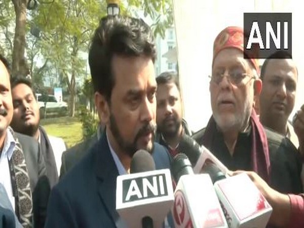Union Sports Minister Anurag Thakur. (Photo/ANI)