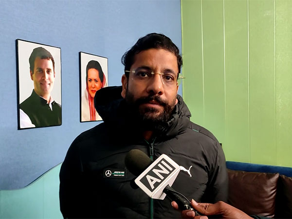 UP Congress General Secretary Sachin Chaudhary. (Photo/ANI)