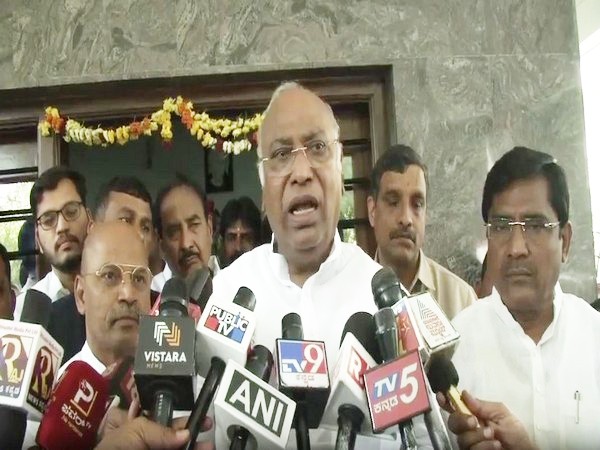 Congress President Mallikarjun Kharge. (Photo/ANI)