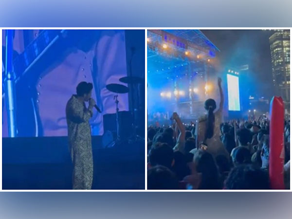 Nick Jonas performance at Lollapalooza India event (Image source: X)