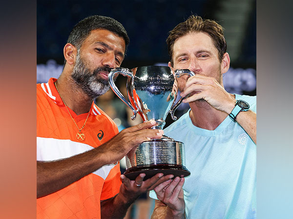 Rohan Bopanna and Matthew Ebden. (Picture: Senator Penny Wong/Twitter)