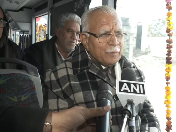 Haryana Chief Minister Manohar Lal Khattar (Photo/ANI)