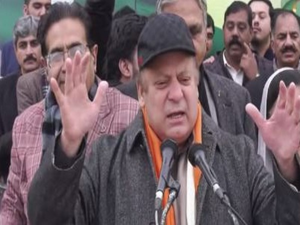 Nawaz Sharif addresses a rally in Nankana Sahib (Photo/YouTube)