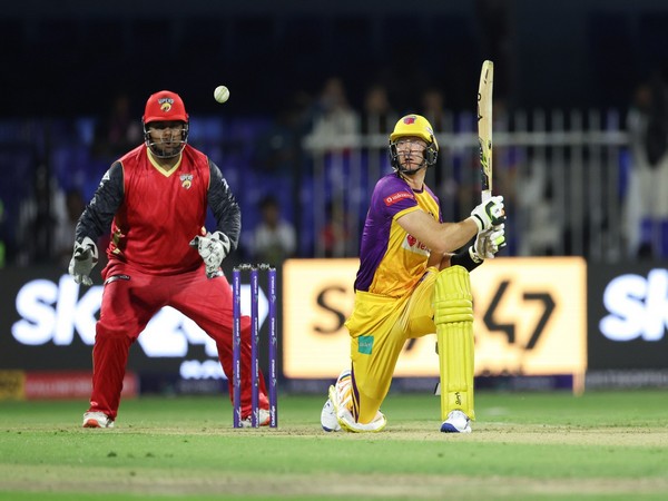 Tom Kohler-Cadmore of Sharjah Warriors in action against Desert Vipers during ILT20 (Image: ILT20)