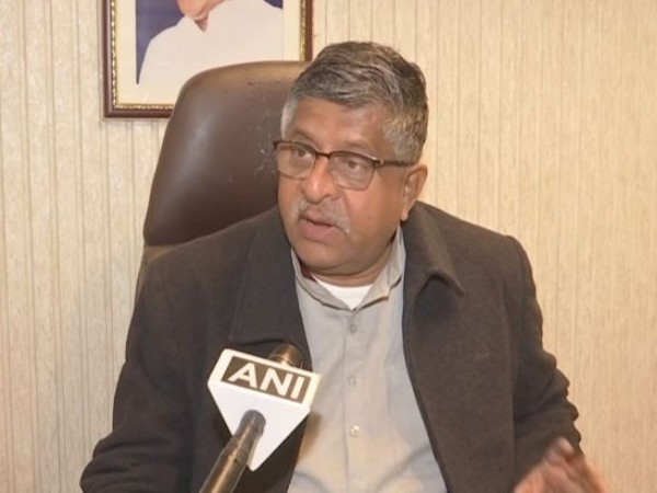 BJP leader Ravi Shankar Prasad (Photo/ANI)