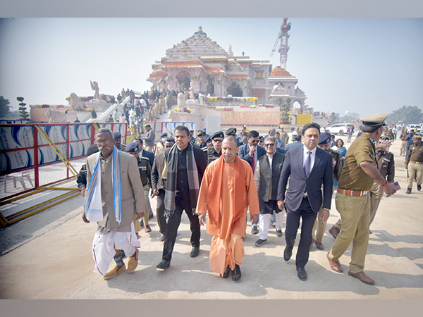 Uttar Pradesh Chief Minister Yogi Adityanath (Photo/ANI)