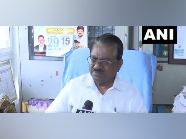 Dravida Munnetra Kazhagam (DMK) leader TKS Elangovan (Photo/ANI)