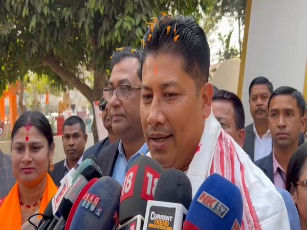 Assam Water Resources Minister Pijush Hazarika (Photo/ANI)