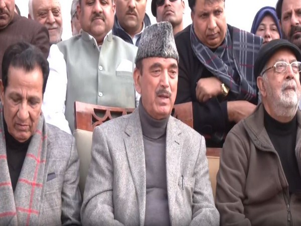 DPAP Chief Ghulam Nabi Azad (Photo/ANI)