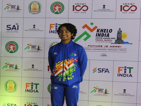 Assam’s Pahi Borah at Khelo India Youth Games 2023 (Image: SAI media)
