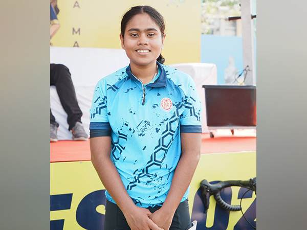 Kerala cyclist Alanis Cubeleo (Image: SAI media)