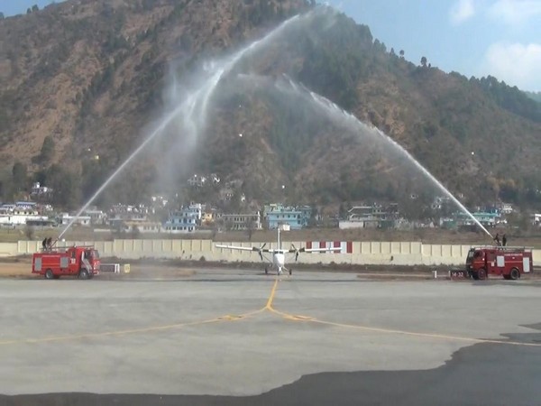 Thrice a week flight services between Pithoragarh-Dehradun started under UDAN scheme (Image: ANI)