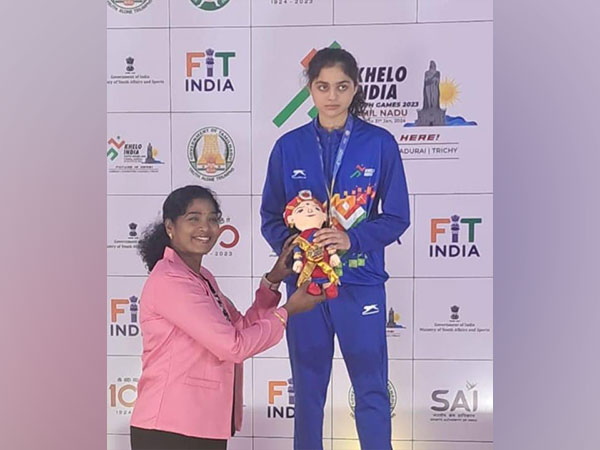 Tamil Nadu weightlifter RP Keerthana (Photo: KIYG)