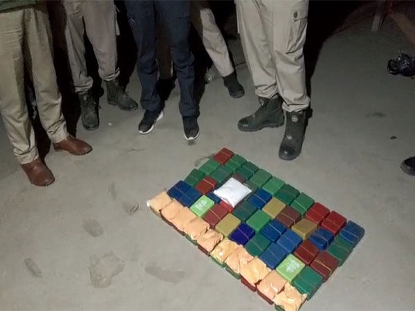Drugs recovered in Cachar (Photo/Assam Police)