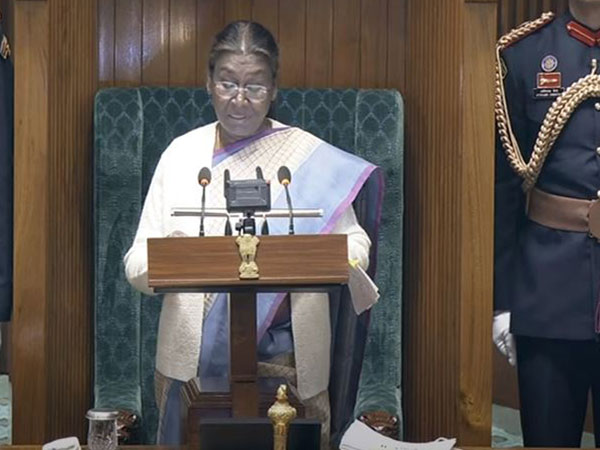 President Droupadi Murmu (Photo Courtesy: Sansad TV)