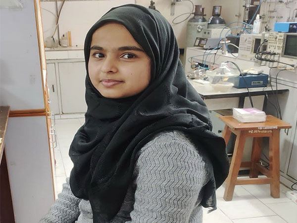 PM Fellowship awardee Rubina (Photo/ANI)